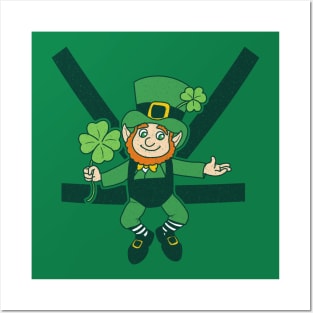 Leprechaun Baby Harness -  Funny Sarcastic Saint Patricks Day Posters and Art